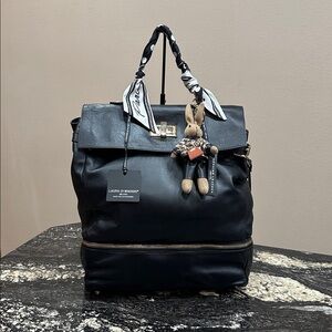 NWT Laura Di Magggio Leather Bag
